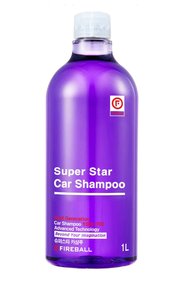 FIREBALL SUPER STAR CAR SHAMPOO 1L PURPLE