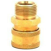 MTM 3/8’’ QC Brass coupler x M22 15mm plug